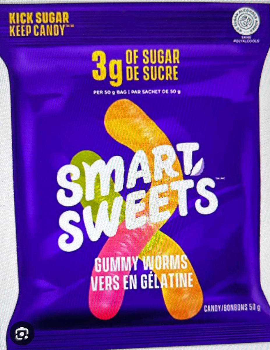 Smart Sweets - Gummy Worms