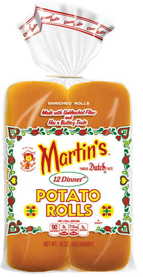 Martin’s - 4’’ Potato Rolls -4x12