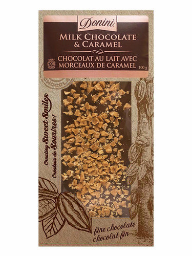 Donini - 100g - Milk Chocolate and Caramel
