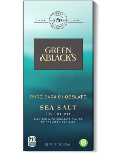Green and Black’s Organic - Sea Salt Dark Chocolate - 90g