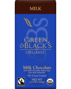 Green and Black’s Organic - Milk Chocolate - 90g