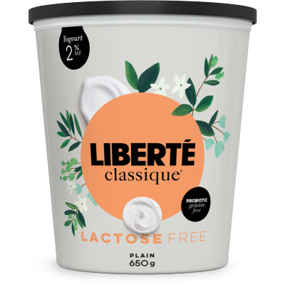 Liberte - Classique - Lactose Free 2% Plain - 650g