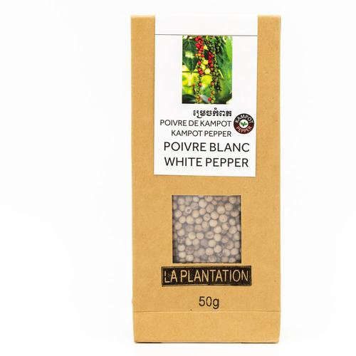 La Plantation - White Kampot Pepper - 50g