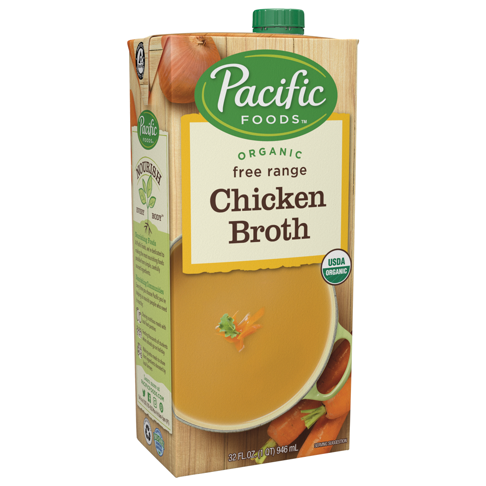 Pacific Foods Organic - Chicken Broth - 1L