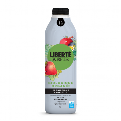 Liberte - Kefir Organic - 1% Strawberry