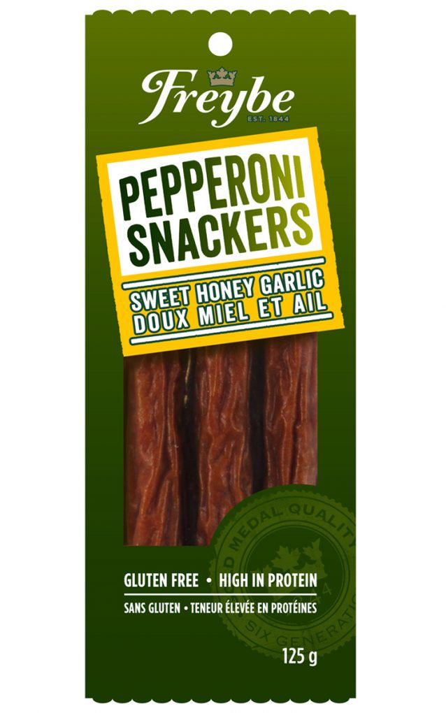 Freybe - Pepperoni Snackers - Honey Garlic 125g