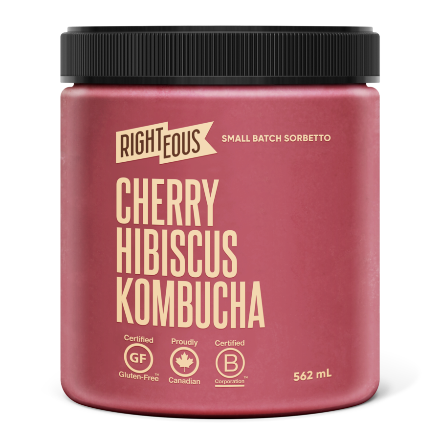 Righteous - Cherry Hibiscus Kombucha