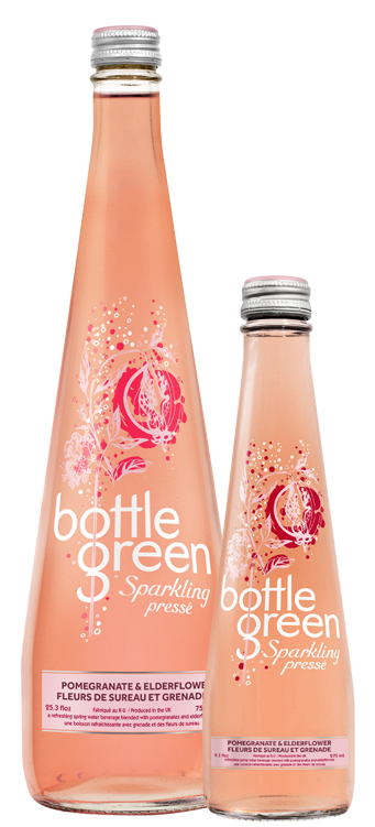 Bottle Green - Pomegranate Elderflower Sparkling Presse