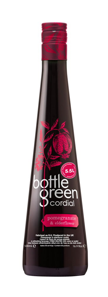 Bottle Green - Pomegranate and Elderflower Cordial