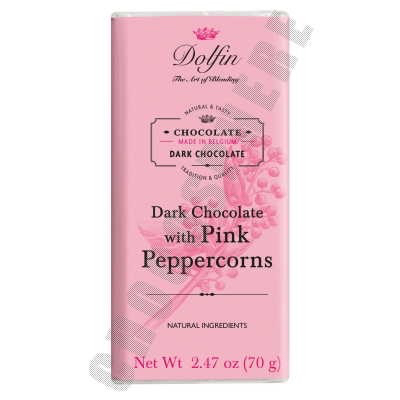 Dolfin - Dark Chocolate with Pink Peppercorn
