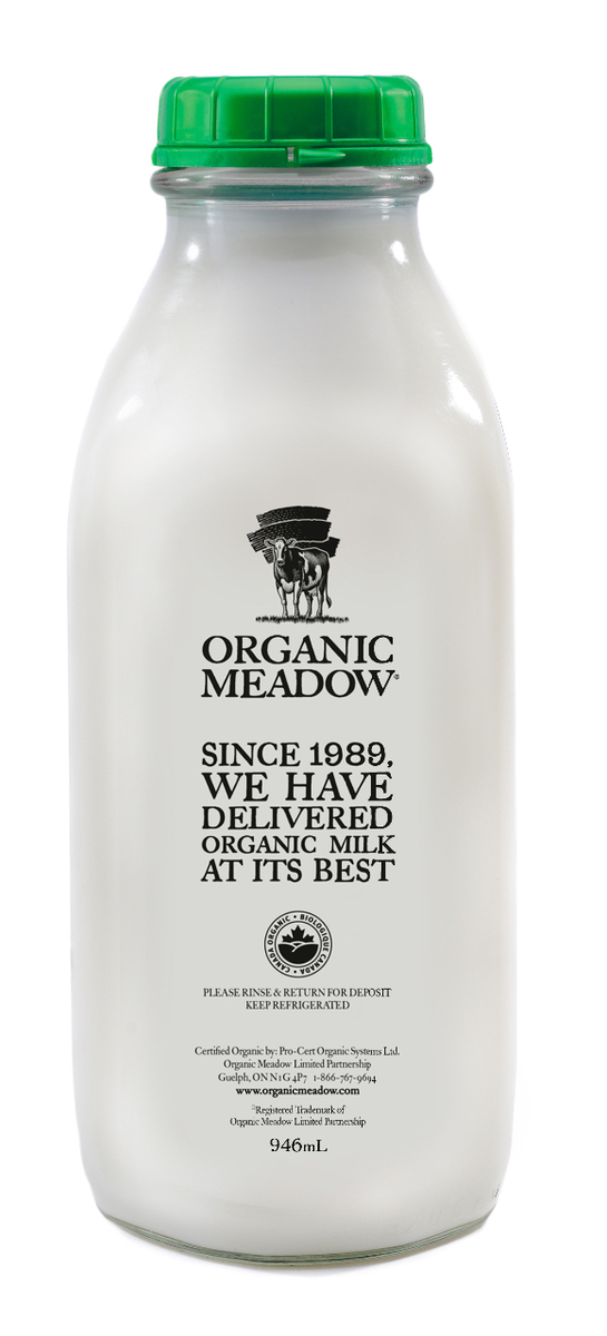 Organic Meadow - 1% Partly Skimmed Organic Milk (1L)