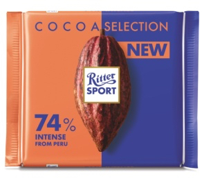 Ritter Sport - Cacao Dark Chocolate 74%