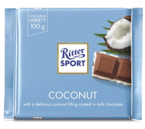 Ritter Sport - Milk Chocolate with Coconut