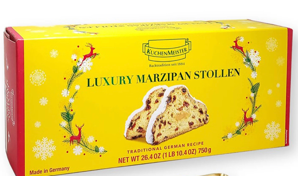 Kuchen Meister - Luxury Marzipan Stollen - Traditional 750g