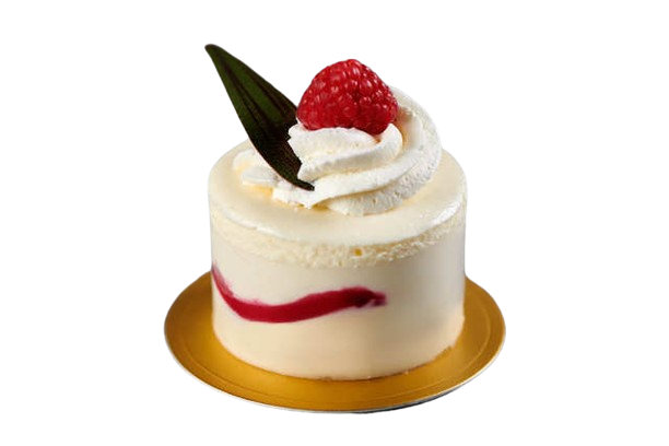 Mini White Chocolate Raspberry Cake