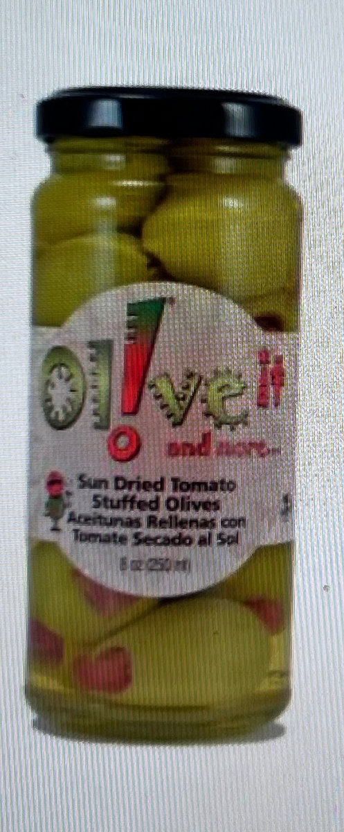 Olive It - Sundried Tomato Stuffed Olives