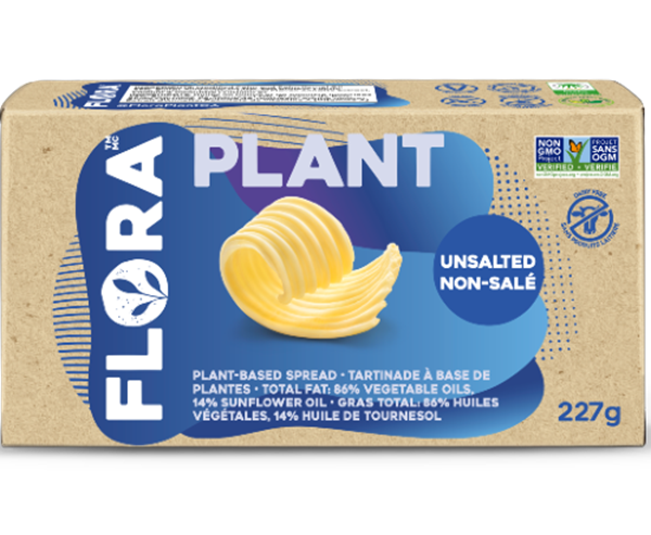 Flora - Plant Based Spread - Unsalted 227g