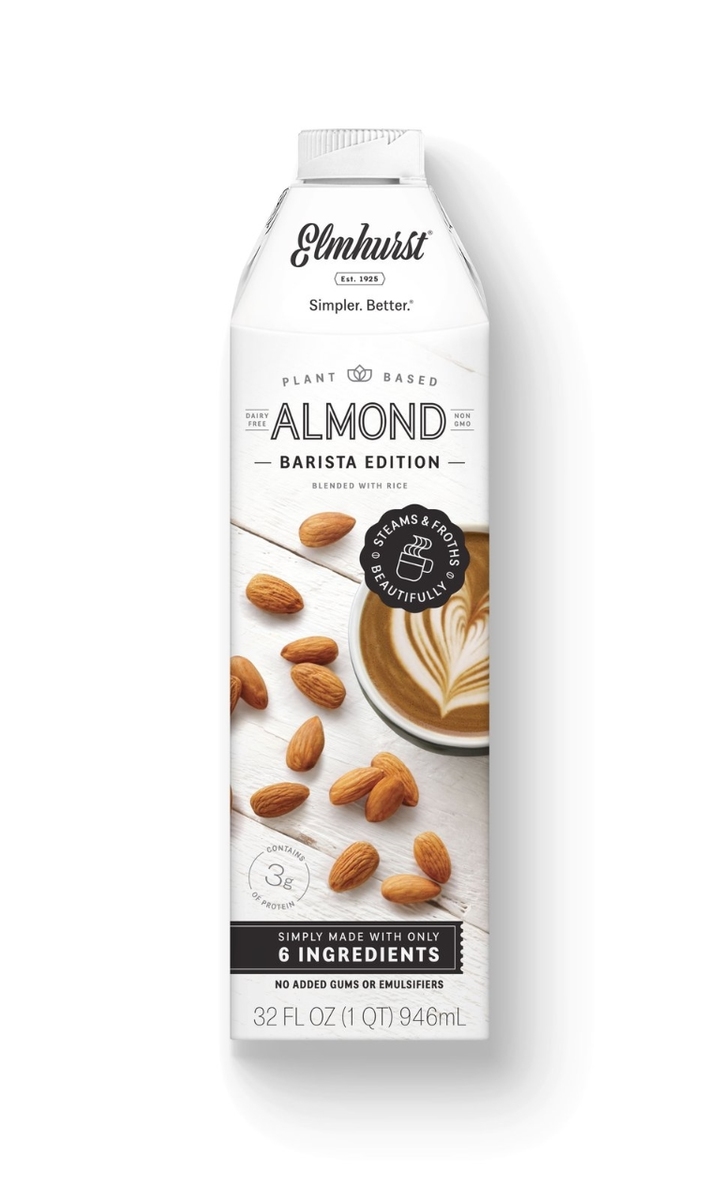 Elmhurst Barista Edition Almond Milk