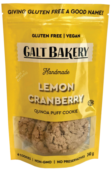 Galt Bakery - Quinoa Puff - Lemon Cranberry
